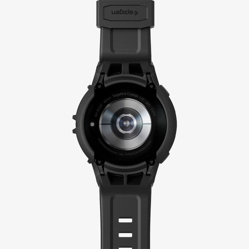 ACS06488 - Galaxy Watch 6 Classic (47mm) Case Rugged Armor Pro in black showing the front